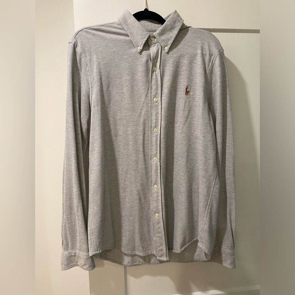 Men’s Ralph Lauren Knit Oxford dress shirt